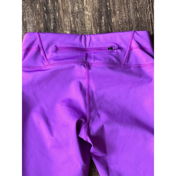 Athleta Women's Solid Purple Compression Leggings W/ Back Pocket Size XXS - Picture 5 of 5